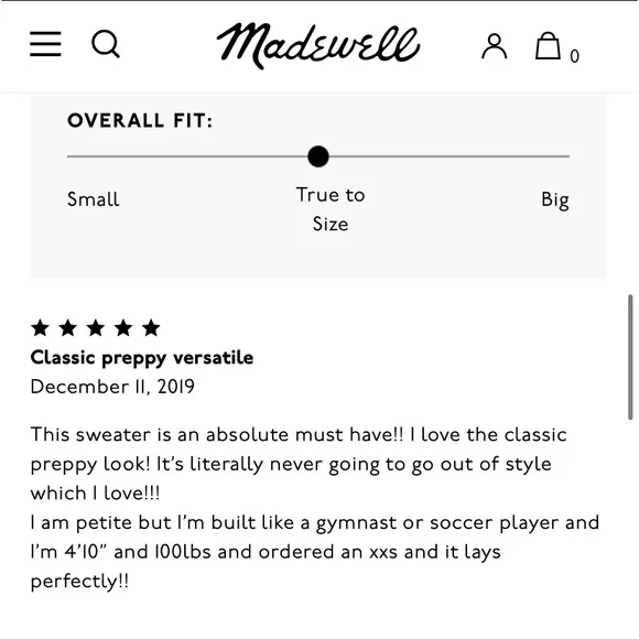 Madewell Wool Blend Marled Gray Striped Cropped V-Neck Sweater - Picture 11 of 16